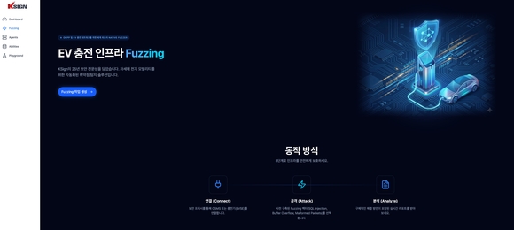 케이사인 “국내 최초 OCPP 프로토콜 퍼저 개발”