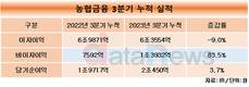 농협금융, 비이자이익 급증…3분기 누적 순익 2조450억, 3.7%↑