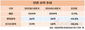 안랩, 상반기 영업이익 36억…전년 대비 44.8%↓