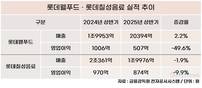 수익성 빨간불 켜진 롯데 식품군…웰푸드·칠성 동반 부진