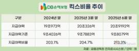 DB손보, 국내 보험사 최초 미국 진출…킥스비율 이상무