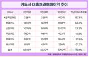 카드업계, 건전성 관리 집중…대출채권 매매이익 확대 주목