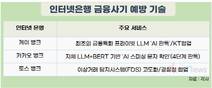 인터넷은행 3사, 이달부터 AI로 사기탐지…정밀도 205% 향상