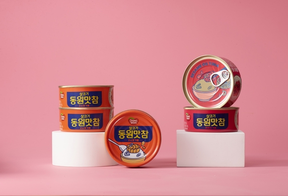 “고단백 밥도둑 동원맛참, 완전 고소할거야”