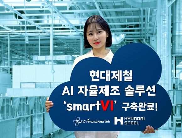 미소정보기술, 현대제철에 AI 자율공정제어 솔루션 ‘스마트VI’ 구축