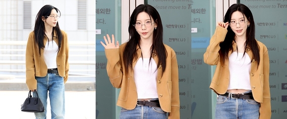 태연, 젠틀몬스터 홍콩 리가든스 스토어 행사 위해 출국 “안경도 완벽 소화”