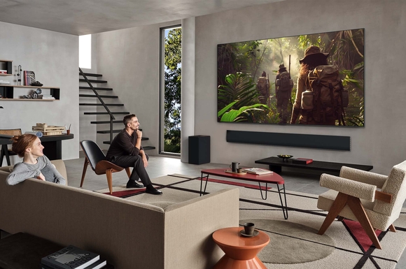 ▲2025년형 LG 올레드 에보(모델명 G5) 라이프스타일 이미지컷. / 사진=LG전자 LG 올레드 TV, 14개국 소비자매체 평가서 1위