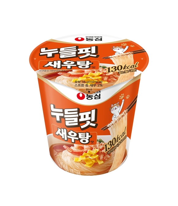 농심, ‘누들핏 새우탕맛’ 출시