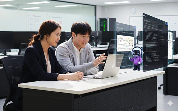 ▲SK AX는 AI 역량 인증 플랫폼으로 고용노동부와 한국산업인력공단의 ‘기업자격 정부인정제’ 사업주 자격을 획득했다고 밝혔다. / 자료=SK AX SK AX ‘생성형AI 활용 자격증’ 국내 첫 정부공인