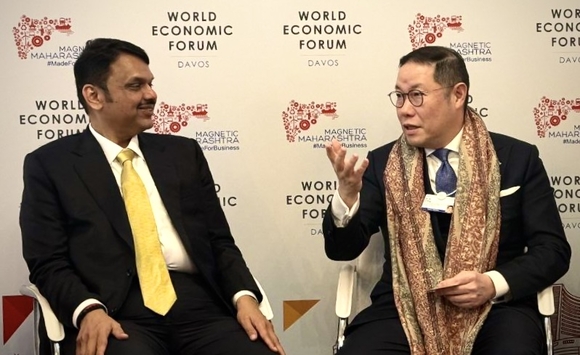 조현상 HS효성 부회장, 다보스 포럼서 지속성장 논의