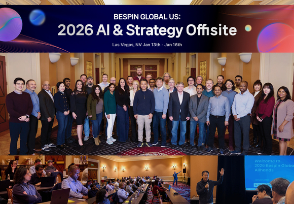 ▲베스핀글로벌 미국 법인 2026년 AI 전략 워크숍 모습 / 사진=베스핀글로벌 미국법인 베스핀글로벌, 미국 법인 중심으로 글로벌 AI 비즈니스 확장