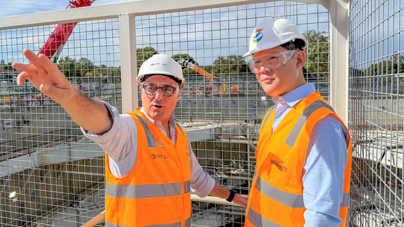 허윤홍 GS건설 대표, 호주 방문…현지  시장 정조준