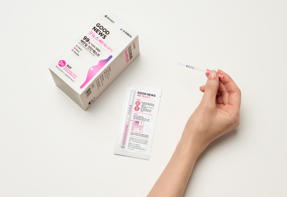 동아제약, ‘이체크 굿뉴스’ 배란 테스트기 출시