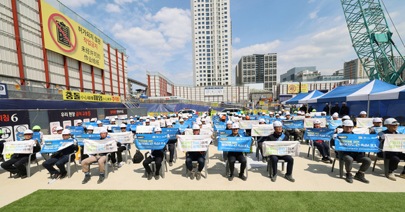 대우건설, 추락재해 예방 릴레이 캠페인 참여