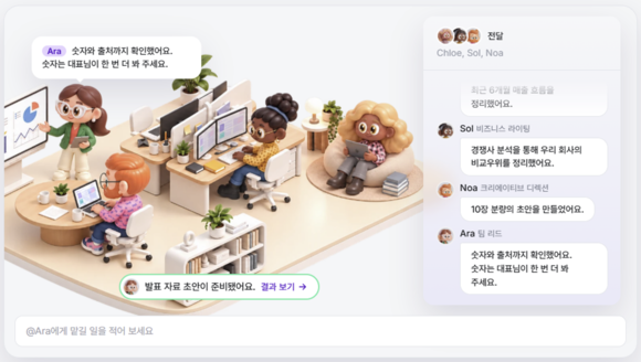 “AI 비서 넘어 AI 팀으로”…한컴, ‘노마디안’으로 빅테크에 도전장